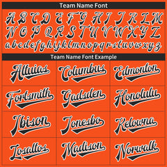 Custom Orange Full Button Down Mesh Fans Special Edition Authentic Baseball Jersey