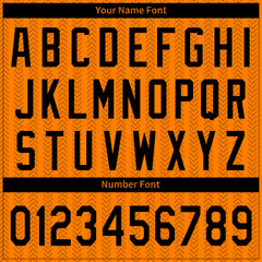 Custom Orange City Team Jersey For Aldult Youths