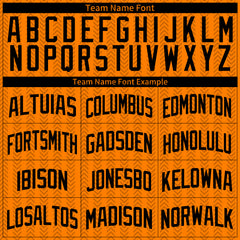 Custom Orange City Team Jersey For Aldult Youths