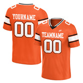Custom Orange Football Jersey Athletic Special Fans Edition Shirt