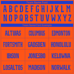 Custom Orange Basketball Uniform Personailzed Printed Athletic Mesh Jersey