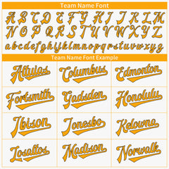 Custom Orange Pinstripe Two Tone Authentic Vintage Baseball Jersey