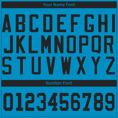 Custom Panther Blue Mesh Basketball Athletic Performance Jersey