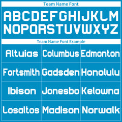 Custom Panther Blue Football Jersey Athletic Shirt For Adult Youth Unisex