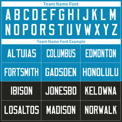 Custom Panther Blue Soccer Uniform For Adult Youth Fans Jersey