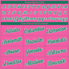 Custom Pink Basketball Jersey Mesh Sports Performance Team Uniform