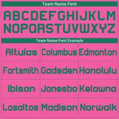 Custom Pink Football Jersey Athletic Shirt For Adult Youth Unisex