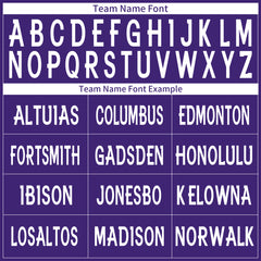 Custom Purple Football Jersey Athletic Shirt For Adult Youth