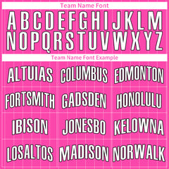 Custom Pink Basketball Jersey Sports Training Shirts