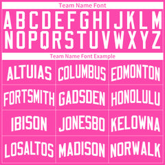 Custom Pink Basketball Jersey Design Your Own Shirts