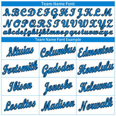 Custom Blue Pinstripe Baseball Jersey Authentic Button Down Vintage White Shirt