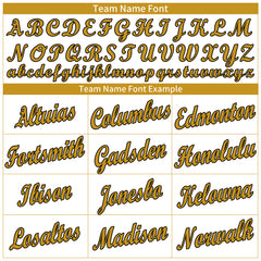 Custom Gold Pinstripe Baseball Jersey Authentic Button Down Vintage White Shirt