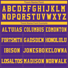 Custom Purple Football Jersey Player Fans Team Uniforms For Adult Youth Unisex