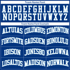 Custom Royal Basketball Jersey Mesh Sports Athletic Performance Shirts