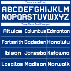 Custom Royal Football Jersey Athletic Shirt For Adult Youth Unisex