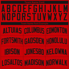 Custom Red Basketball Jersey Design Your Own Shirts