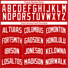 Custom Red City Team Jersey For Aldult Youths