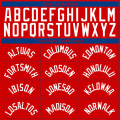 Custom Red Basketball Jersey Athletic Sports Shirts For Aldult Youths