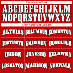 Custom Red Football Jersey Athletic Special Fans Edition Shirt For Adult Youth