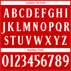 Custom Red Print Logo Text Adjustable Snapback Cotton Twill Hat