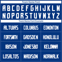 Custom Royal American Football Jersey Special Fans Edition Athletic Sportwear Shirts