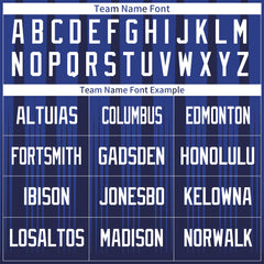 Custom Blue Soccer Uniform Training Outfit Sportswear Jersey