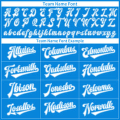 Custom Blue Two Tone Fashion Baseball Jersey Authentic Button Down Vintage Shirt