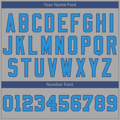 Custom Gray Two Tone Fashion Baseball Jersey Authentic Hip Hop Sportswear Shirt