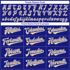 Custom Royal Two Tone Fashion Baseball Jersey Authentic Button Down Vintage Shirt