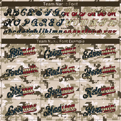 Custom National Flag Camo Fans Special Edition Authentic Baseball Jersey