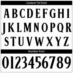 Custom White Print Logo Text Adjustable Snapback Cotton Twill Hat