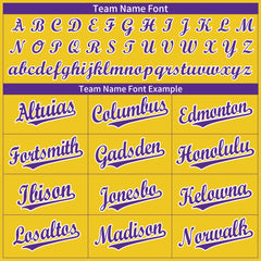 Custom Yellow Full Button Up Mesh Fans Special Edition Authentic Baseball Jersey