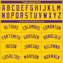 Custom Yellow Pinstripe Mesh Fans Special Edition Authentic Baseball Jersey