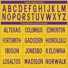 Custom Yellow Football Jersey Athletic Shirt For Adult Youth