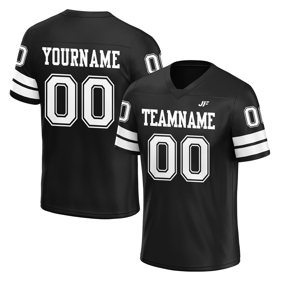 Custom Black American Football Jersey Athletic Special Fans Edition Sp JerFit