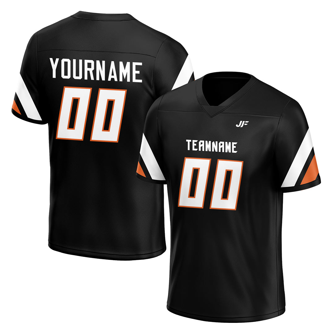Custom Black American Football Jersey Special Fans Edition Athletic Sportwear Shirts
