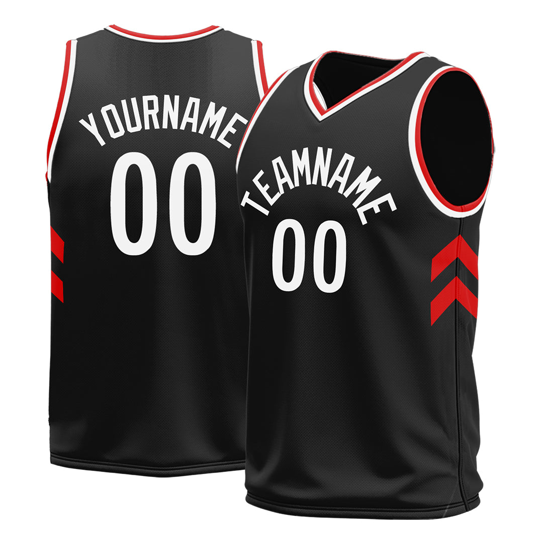 Custom Black Basketball Jersey Athletic Sports Shirts For Aldult Youths