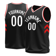 Custom Black Basketball Jersey Athletic Sports Shirts For Aldult Youths