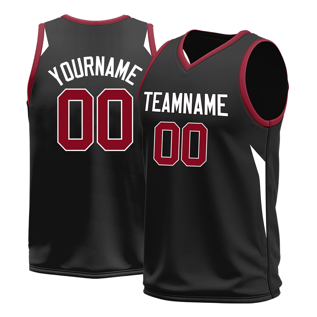 Custom Black Basketball Jersey Design Your Own Mesh Sportswear Shirts