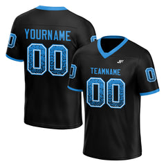 Custom Black Football Jersey Special Fans Edition Design Athletic Sportwear Shirts