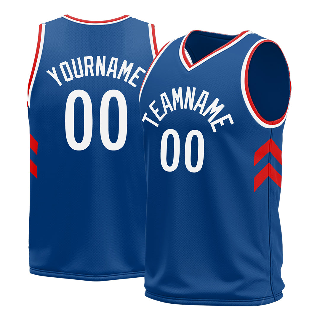 Custom Blue Basketball Jersey Athletic Sports Shirts For Aldult Youths