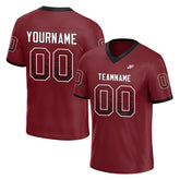Custom Burgundy Football Jersey Special Fans Edition Design Athletic Sportwear Shirts