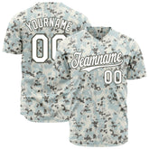 Custom Camo Baseball Jersey Full Button Down Fans Special Edition Authentic T Shirt