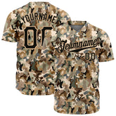 Custom Digital Camo Baseball Jersey Full Button Down Fans Edition Authentic Neck Shirt