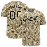 Custom Digital Camo Baseball Jersey Full Button Down Fans Edition Authentic Shirt