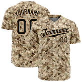 Custom Digital Camo Baseball Jersey Full Button Down Fans Special Authentic Neck T Shirt