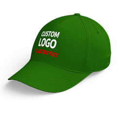 Custom Green Baseball Cap Funny Sex Instructor Creative Casual Adjustable Hat For Men Women