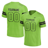 Custom Neon Green Football Jersey American Special Fans Edition Design Athletic Sportwear Shirts