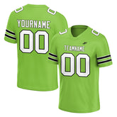 Custom Neon Green USA Football Jersey Athletic Special Fans Edition Sportwear Shirt