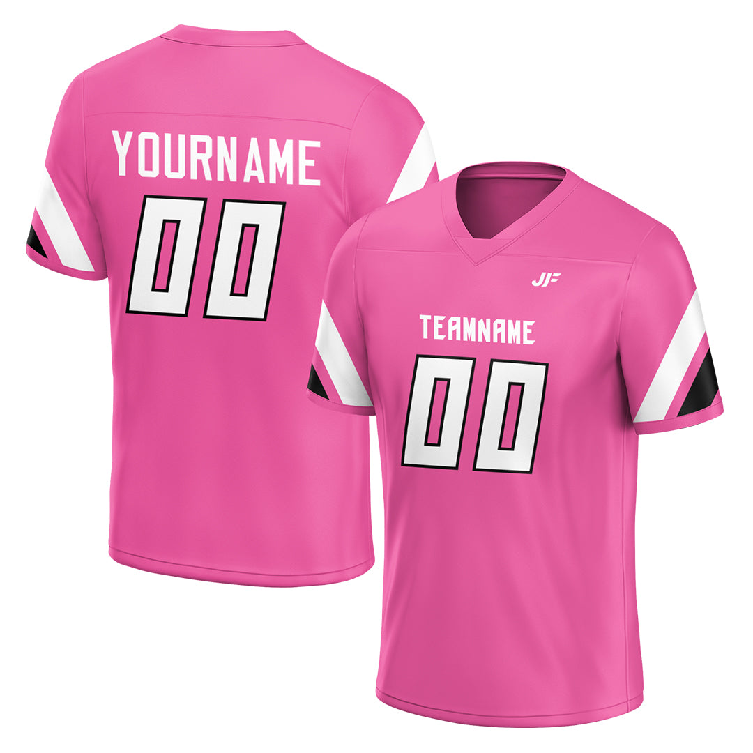 Custom Pink American Football Jersey Special Fans Edition Athletic Sportwear Shirts